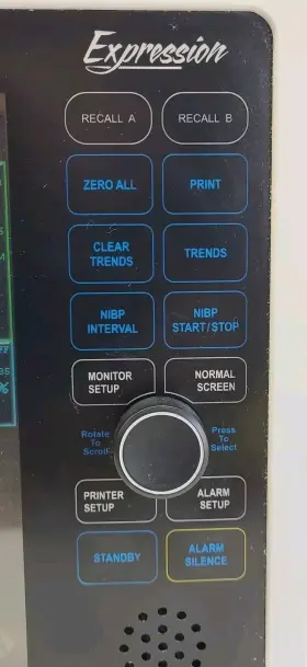 865214 Invivo Expression Pmc Mri Patient Monitoring Sys. Model - Tested Working #3