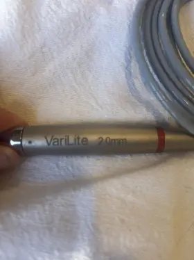 45061-20 Iridex Varilite 2.0mm 532/940 Laser Handpiece And Fiber Parts As-is