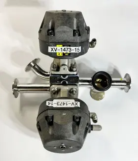 925988-016-003 Itt 5-way Pureflo Chromatography B209 1 Inch 90psi Diaphragm Valves Stainless Body #2 925988-016-003 Itt 5-way Pureflo Chromatography B209 1 Inch 90psi Diaphragm Valves Stainless Body #2