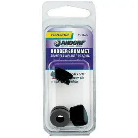 61523 Jandorf Grommet 17/64 In Id 5/8 Od Rubber Black 5/16 Thick Pane