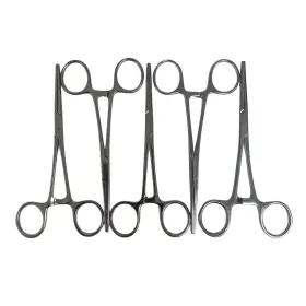 105-230 Jarit Ref Lot Of 5 Kocher Forceps 1 X 2 Teeth 1/2 Inches