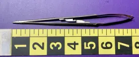 121-229 Jarit Carb-bite 7 Inch Straight Jaw Needle Holder 121-229. Free Shipping #3