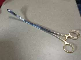 323-052 Jarit Cardio-grip Atraumatic Thoracoscopic Ring Forceps Single Pivot