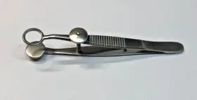 355-300 Jarit Lambert Chalazion Forceps Fenestrated 3-5/8 Inch