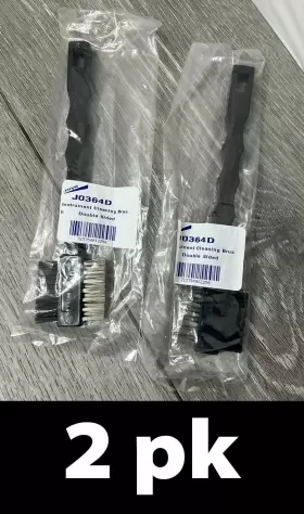 J036d Jorvet 2pk Surgical Instrument Cleaning Brush Double Side Ss Bristle Nylon