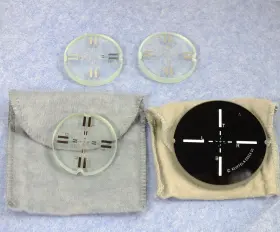 716125 K&e Electro-optics Lot Of 2 Ea. 1 Inch X 3/4 Optical Diffuser / Mirror Blank Octagonal Shape New Ios