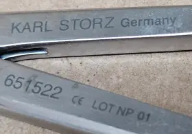 651522 Karl Storz Frontal Sinus Punch With Link Chain Sheath 70 Upturn Cl D #3 651522 Karl Storz Frontal Sinus Punch With Link Chain Sheath 70 Upturn Cl D #3