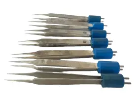 S2050-1 Karl Storz Lot Of 7 Bipolar Forceps S2050 - Some Tips May Need Repaired