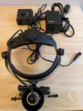 En30 Keeler Fison Indirect Ophthalmoscope With Transformer And Power Adapter - Working