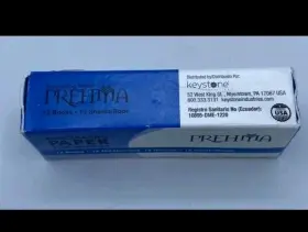 04-00122 Keystone Industries Prehma Articulating Paper Regular Red Blue 12 Books X Sheets