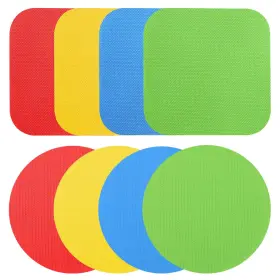 A29087 Kinbom 8 Pack Rubber Jar Lid Opener Gripper Pads For Weak Hands Seniors Kitchen To