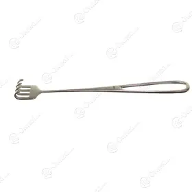 200297 Kny Scheerer X Volkman Retractor 8-3/4in 4 Prong Blunt