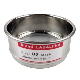 210017 Labalpha 40 Mesh Lab Sieves Test Sieve #40 4ftft Diameter 304 Silver