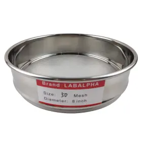 Cq210050 Labalpha 50 Mesh Lab Sieves Test Sieve 8ftft Diameter 304 Stainless Steel Wire