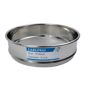 A00070 Lablpsai 35 Mesh Lab Sieves 8 Inch Diameter 304 Stainless Steel Wire Cloth Test Sieve For
