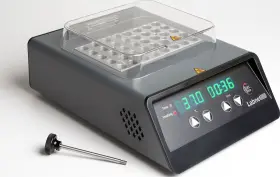 D1105a Labnet D1302 Digital Dry Bath Dual Block 115v With Cables Cover And 2 Blocks