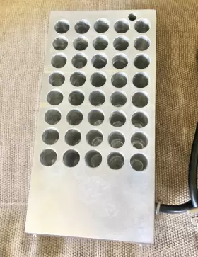 A84e Laboratory Supplies Co 40 Place Heat Block 65 Degrees C #3