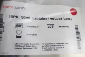 Sh30657.11 Labtainer 10pck 50ml With 2 Ports Luer Lock 2d Bpc New