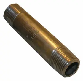 32-1515 Larsen Supply Co. Inc. 6 Pack Stainless Steel Pipe Nipple 1/8 X 6- Inch