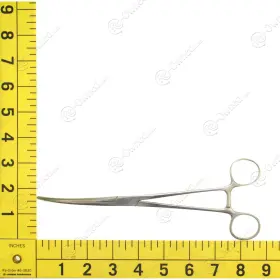 Gu-8840 Lawton X Gu8840 Young Renal Pedicle Clamp Long Curved Jaws 9-1/4in Length #2