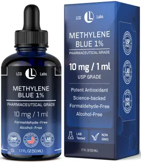 Mb-lc-g2 Lcg Labs Methylene Blue Pharmaceutical Grade - 1% Liquid Dro