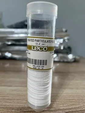 502-450-100 Leco Heated Particulate Filter 3.2cm - Qty Approximately 80 Pcs