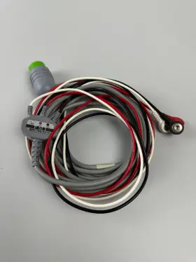 Lifepak 42305 Tenacore Compatible Direct-connect Ecg Cable With Snap Leads