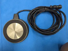 D42-sn028 Linemaster Dolphin Footswitch Switch 8ft Cord. Ipx8 2 Pin #3