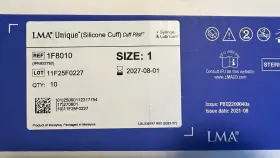 1f8010 Lma Unique Size 1 Box/10 Sterile Includes Syringe And Lubricant