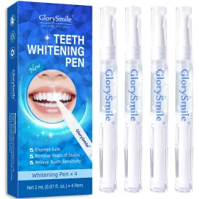 Loqfa 769016980422 Teeth Whitening Pen 4-pack 35% Carbamide Peroxide Gel Pens For Sen