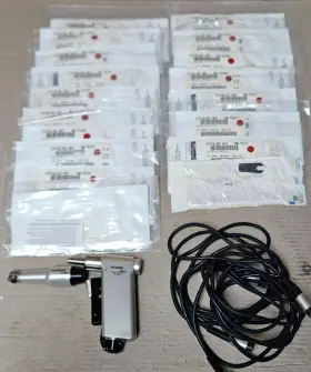 50-4003 Lorenz Powr 50-4041 Powftr Wire Driver Sagittal Saw 18 Blades And Cables Pk D