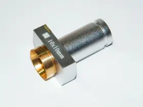 Ac-0000240 Lumenis Splendor X 10x10mm Square Spot Interchangeable Lens Optic For Handpiece