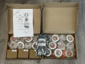 Hl16-rgb Lumidrives Led Module - Lot Of 3 18 Trim Rings