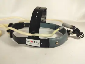 002215 Luxtec Minilux Headlight With Grey Opaque Fiber Optic Light Cable #2
