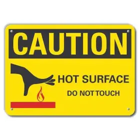 Lcu3-0147-ra Lyle 14x10 Caution Sign 10 In H 14 W Aluminum Horizontal