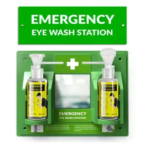 Ew1gs Maasters Bpa Free Portable Eye Wash Station Osha Compliant - Set Of 1 Green