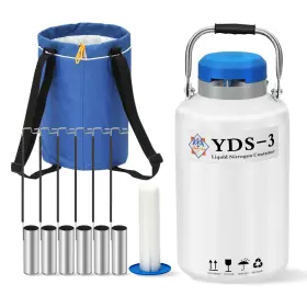 Hgjhg001 Magula 3l Liquid Nitrogen Container Cryogenic Ln2 Aluminum Alloy