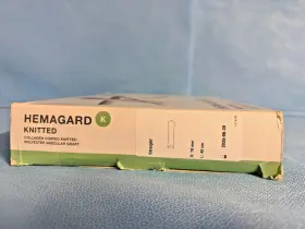 Hgk0018-40 Maquet Hemagard K Collagen Coated Knitted Polyester Graft Straight 18mm X 40cm