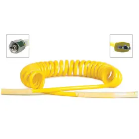 R129p71 Maxtec Single Coil Hose 6 Ft. Chemtron Air Conn