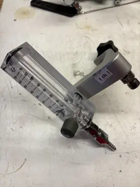R220p87-001 Maxtec Flowmeter Manifold Acrylic 0-70 L Green 50 Psi With Clamp Nos