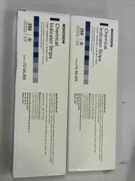 73-sil250 Mckesson Set Of Chemical Indicator Strips Steam 8 Inch Or Two 4 - 250/ct 73-sil250 Mckesson Set Of Chemical Indicator Strips Steam 8 Inch Or Two 4 - 250/ct