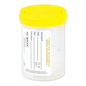P02-b1202-1yn Medegen Medical Products Specimen Container With Lid 120ml Pk300