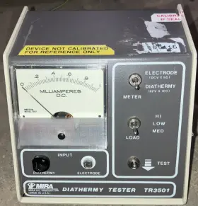 Tr3501 Medical Instruments Research Associates Tr3000 Vintage Mira Ophthalmic Diathermy Tester No Psu/cables Tested
