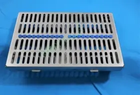 Nn-786-005 Meditools Sterilization Cassette Autoclave Tray Rack Box20 Instruments