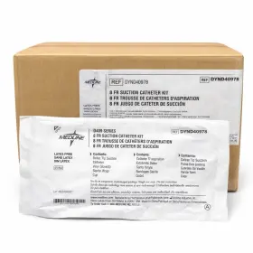 Dynd40978 Medline D409 Series 8fr Delete Tip Suction Sterile Case Of 50