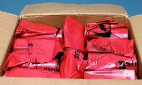 Evsbl242412rp Medline 500 24 Inch X 12 Infectious Waste Biohazard Liner Red Evsbl242412rp Medline 500 24 Inch X 12 Infectious Waste Biohazard Liner Red