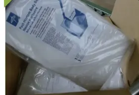 Non70540wm Medline Pvc Body Bag With Metal Zipper For Adult 36 Inch X 90 Box Of 10. Nib #3