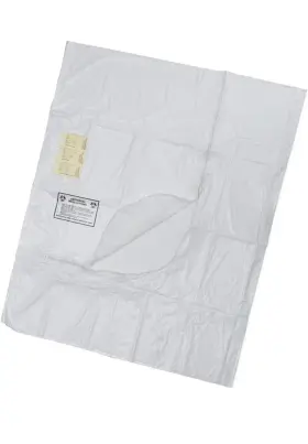 Non70540wm Medline Pvc Body Bag With Metal Zipper For Adult 36 Inch X 90 Box Of 10. Nib