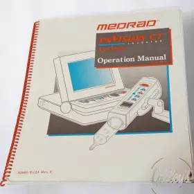 92401 Medrad Bayer Envision Ct Injector System Cat Scan Operation Manual Booklet Guide