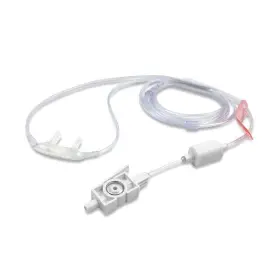 Tnc-nc004 Medten Compatible Sidestream Loflo Etco Nasal Cannula With Philips M2744a 10pcs/pack